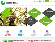 Tablet Screenshot of geomensura.com